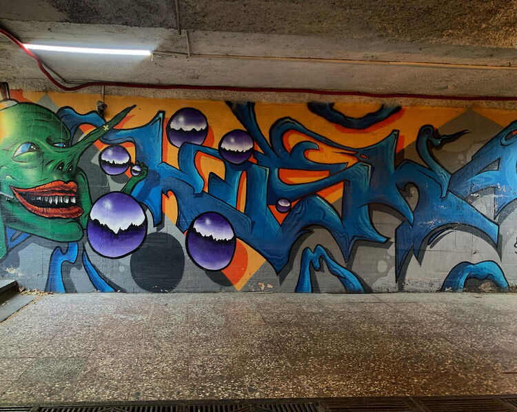 Koska - Graffiti in Tbilisi © Katrin Tevdorashvili