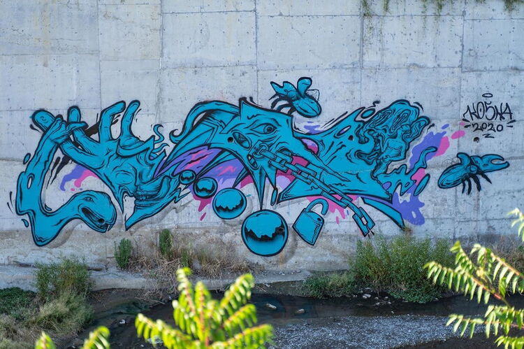 Koska - Graffiti in Tbilisi © Koska