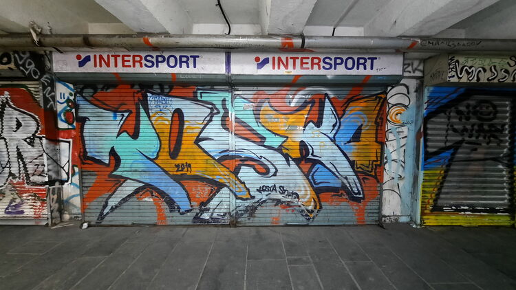 Koska - Graffiti in Tbilisi © Katrin Tevdorashvili